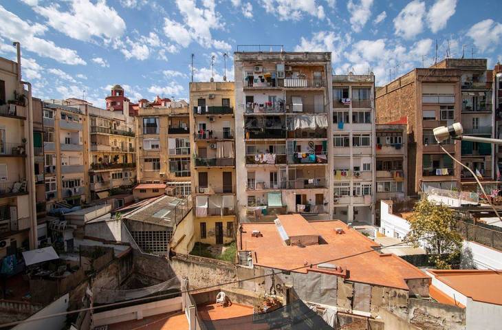 Apartamento entero, 32Par1009 - Stylish and cute in Paralel in Centro Barcelona, Barcelona