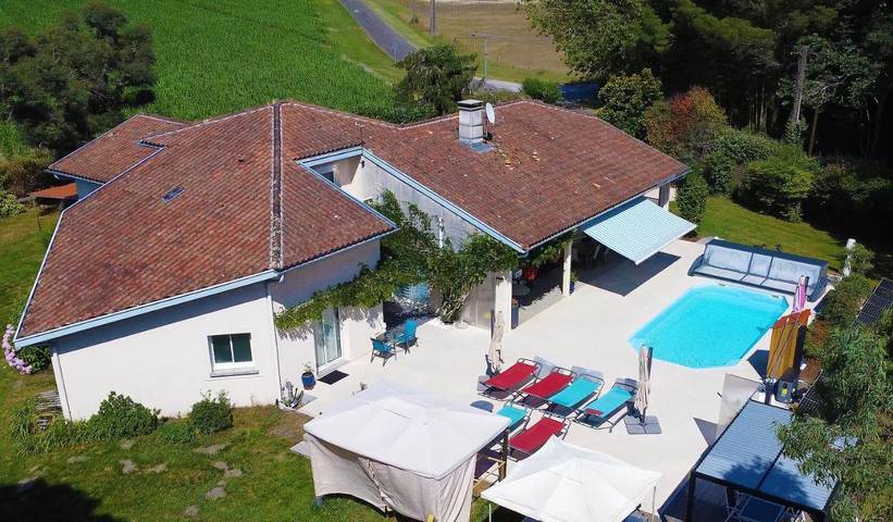 Chambre d’hôte pour 2 personnes, avec vue ainsi que jardin et piscine à Soustons - 3