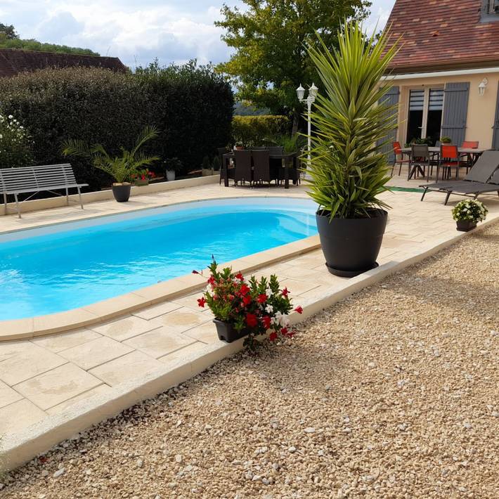 Chambre d’hôte pour 2 personnes, avec piscine et jardin à Carsac-Aillac - 3