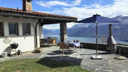 Ferienhaus für 6 Personen, mit Pool in Brissago