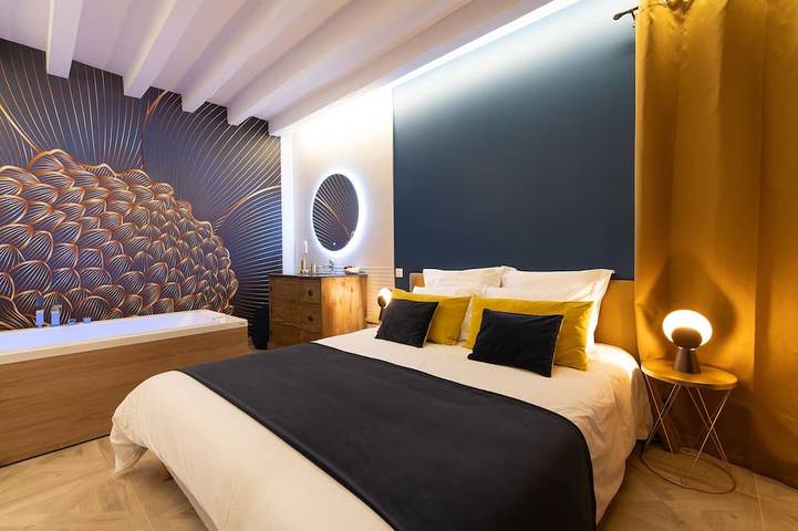 Location de vacances pour 3 personnes, avec piscine ainsi que terrasse et jardin à Francueil - 4