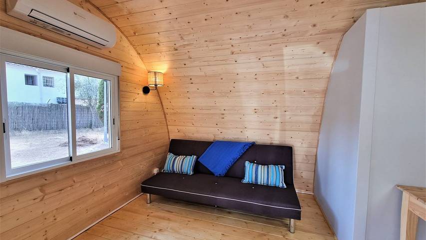 Bungalow pour 4 personnes, avec terrasse et jardin, animaux acceptés à L'Escala