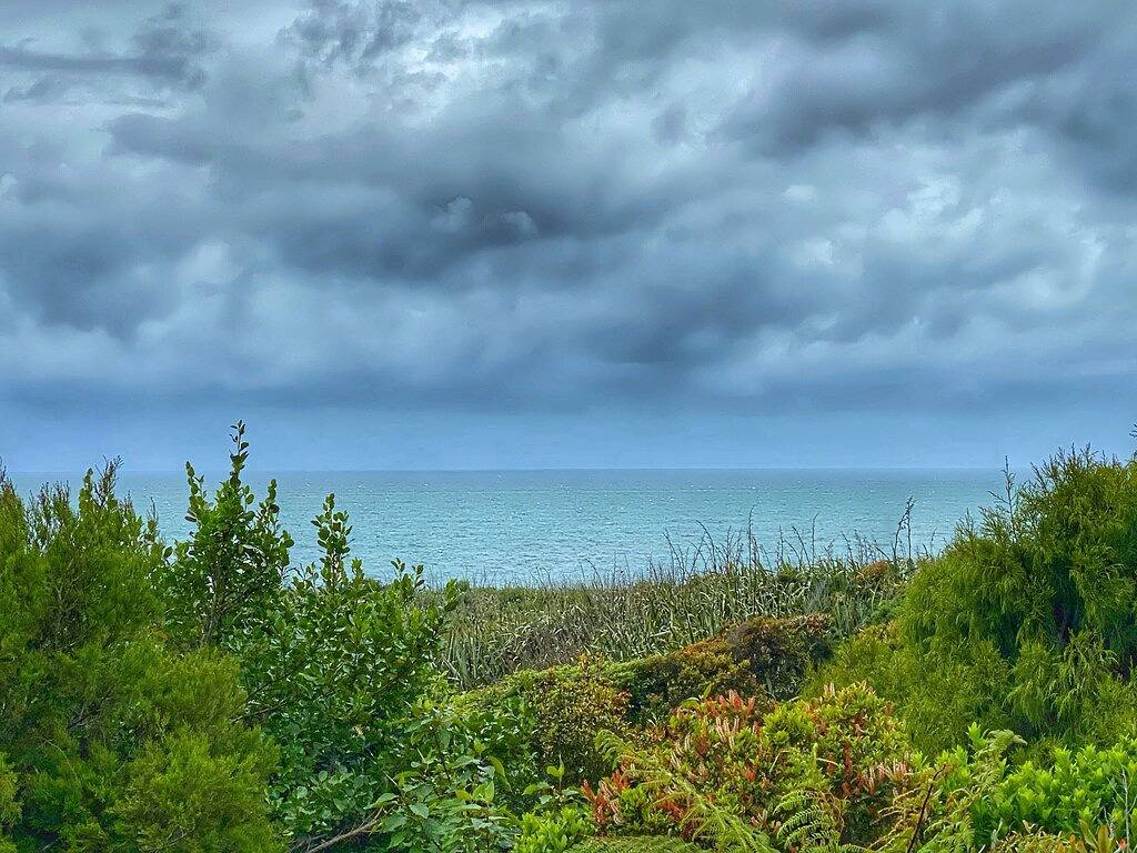 Atemberaubende Aussicht auf Parinui in West Coast (Neuseeland)
