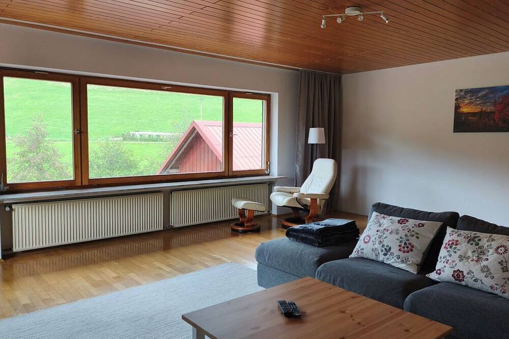 Ganze Wohnung, Ferienwohnung 108qm mit Blick über die Landschaft in Hilchenbach, Kreis Siegen-Wittgenstein