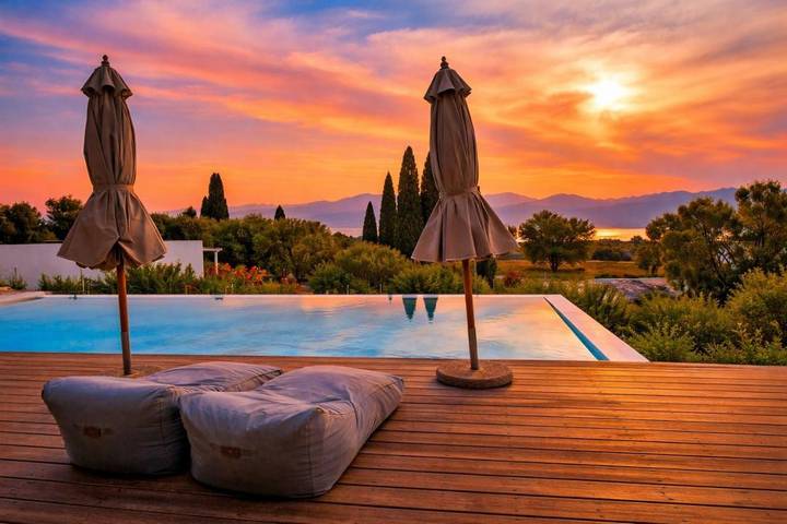 Villa per 6 persone, con giardino e piscina nonché panorama - 1