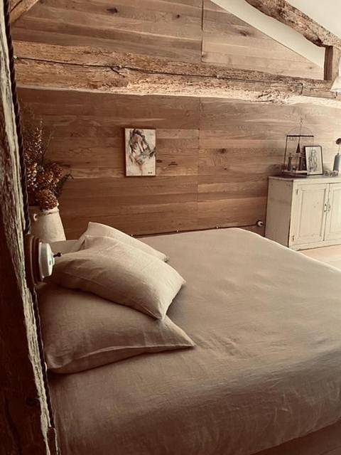 King Room with Garden View in Plieux, Gers