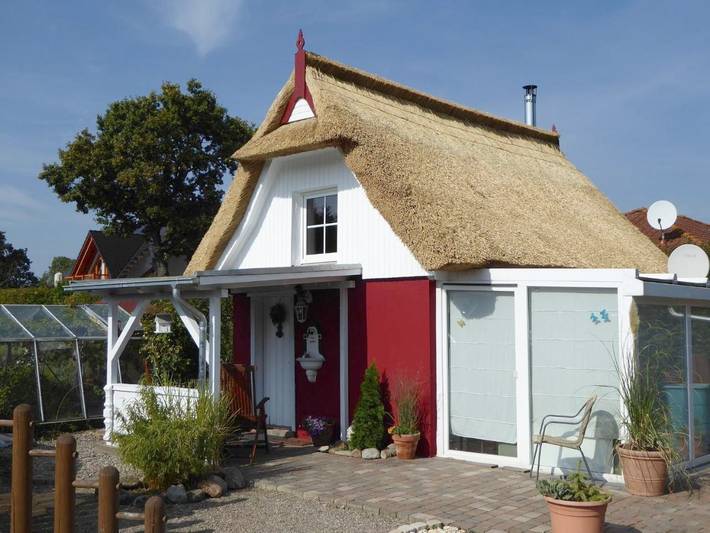 Ferienhaus für 2 Personen, mit Terrasse und Garten