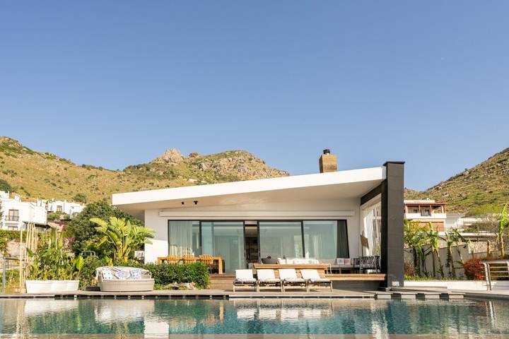 Villa pour 16 personnes avec balcon/terrasse in Bodrum, Égée turque