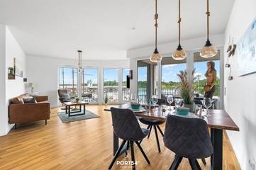 Ferienwohnung für 4 Personen, mit Ausblick und Balkon in Schlei