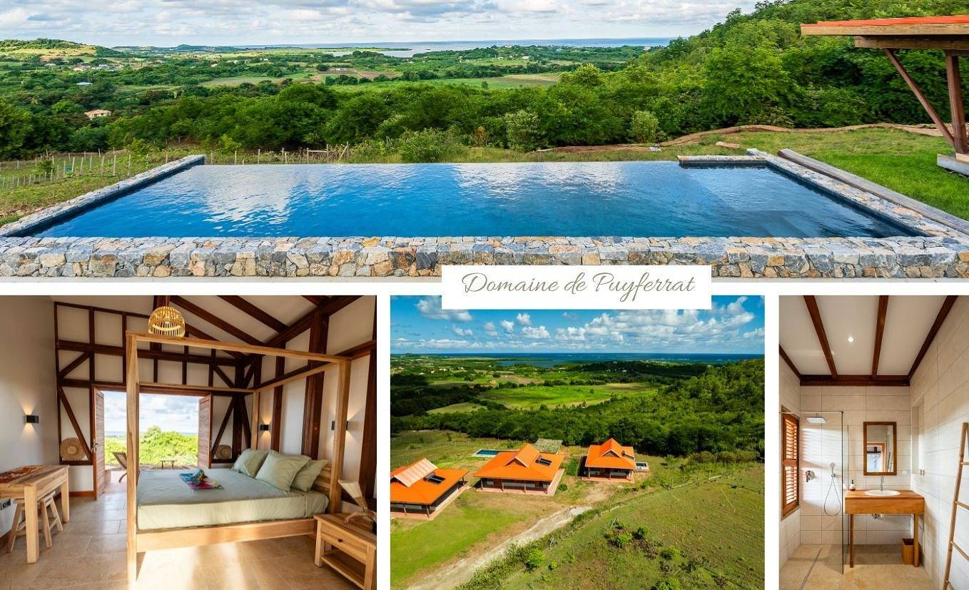 Domaine de Puyferrat maison d'hôtes & suites ecolodges - Lodge Kabura Chambre 4 et 5 in Le Marin, Martinique