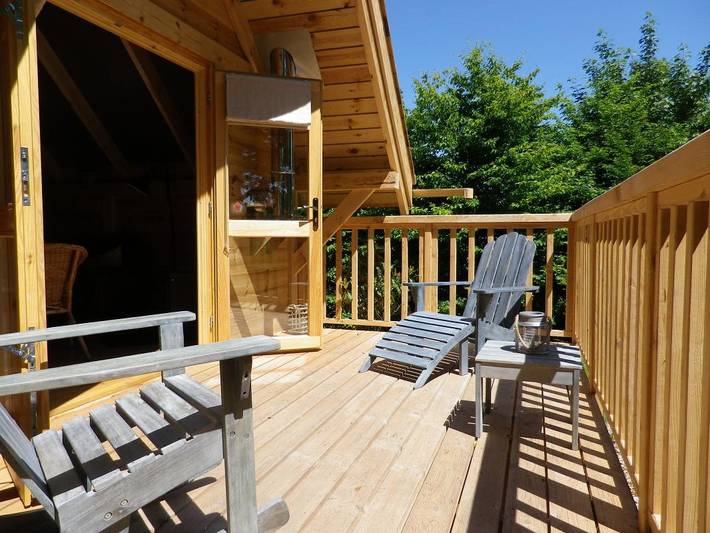 Gîtes de France® - Cabane de la Caroline in Saint-François-en-Terre-de-Caux, Région du Havre