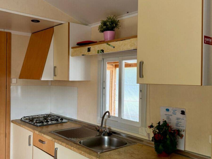 Camping Paradis - Village De Vacances La Gineste - Mobilheim 4 personen - Cottage 2 Zimmer Seeblick in Arnac, Aurillac und Umgebung