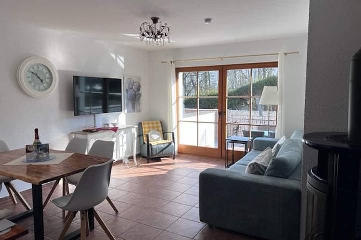 Ferienwohnung für 4 Personen, mit Sauna und Garten in Bad Saarow