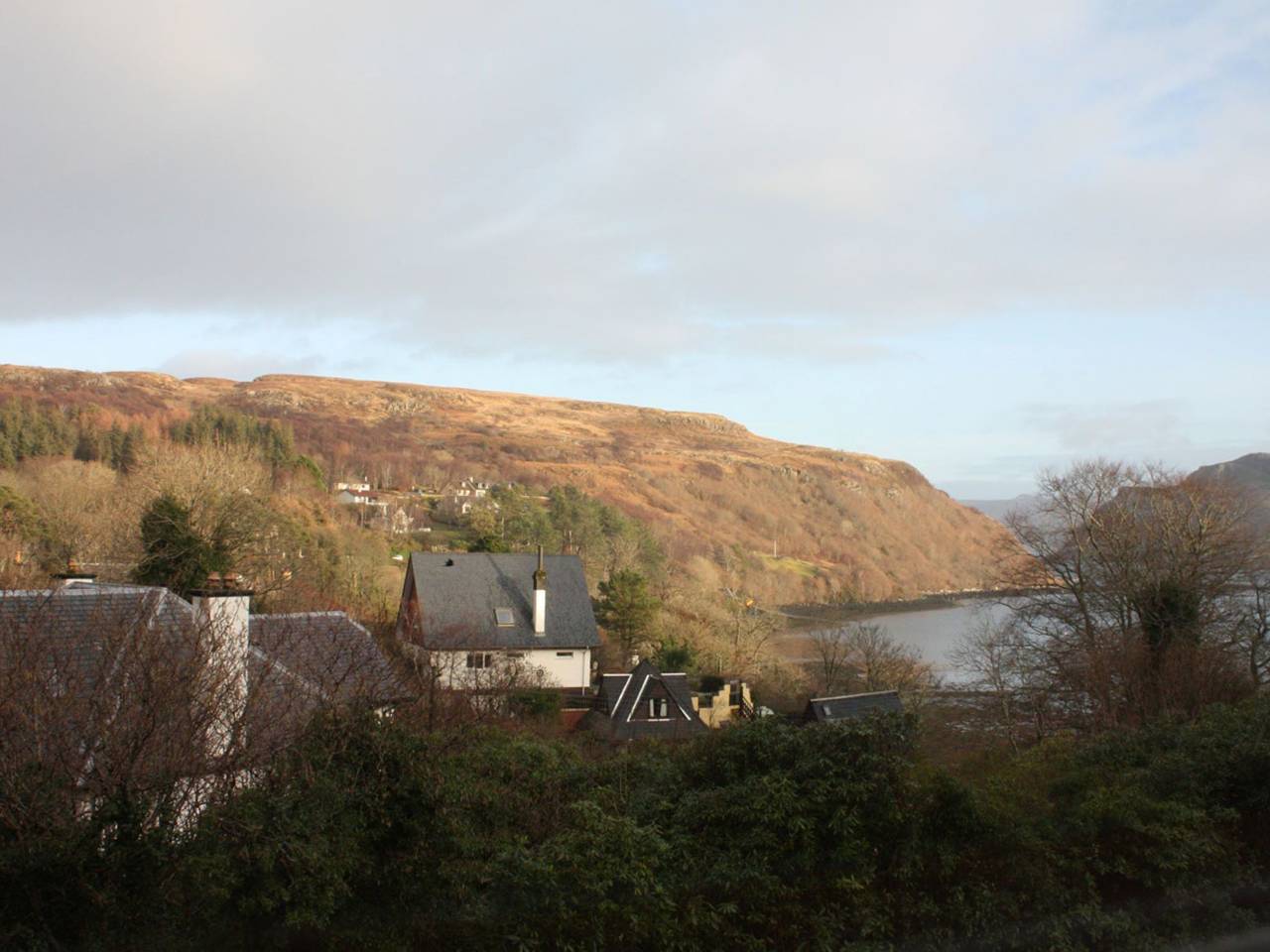 Staffin Road in Portree, Highlands