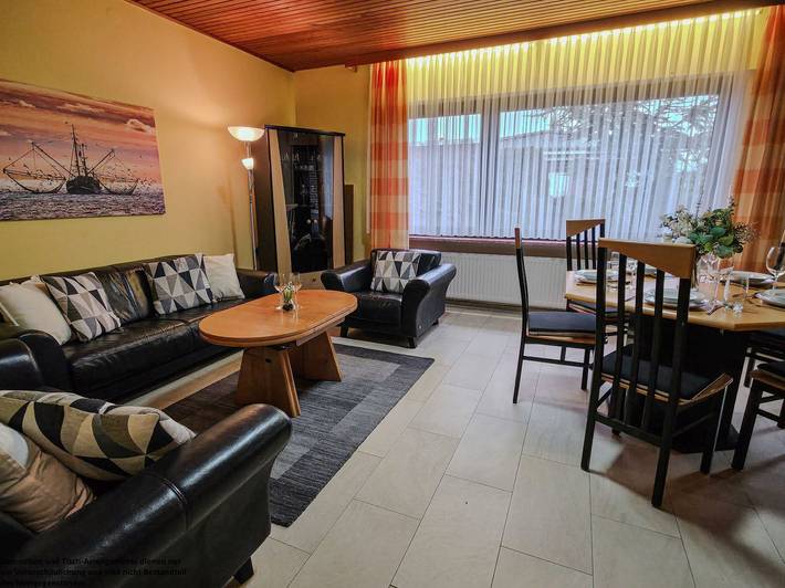Bungalow für 4 Personen, mit Terrasse und Garten in Wangerland