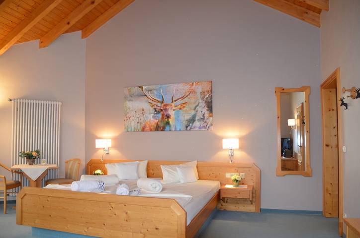 Hotel-Pension Breig garni - Doppelzimmer Komfort mit Bad/Wc und Balkon in Ottenhöfen im Schwarzwald, Achertal