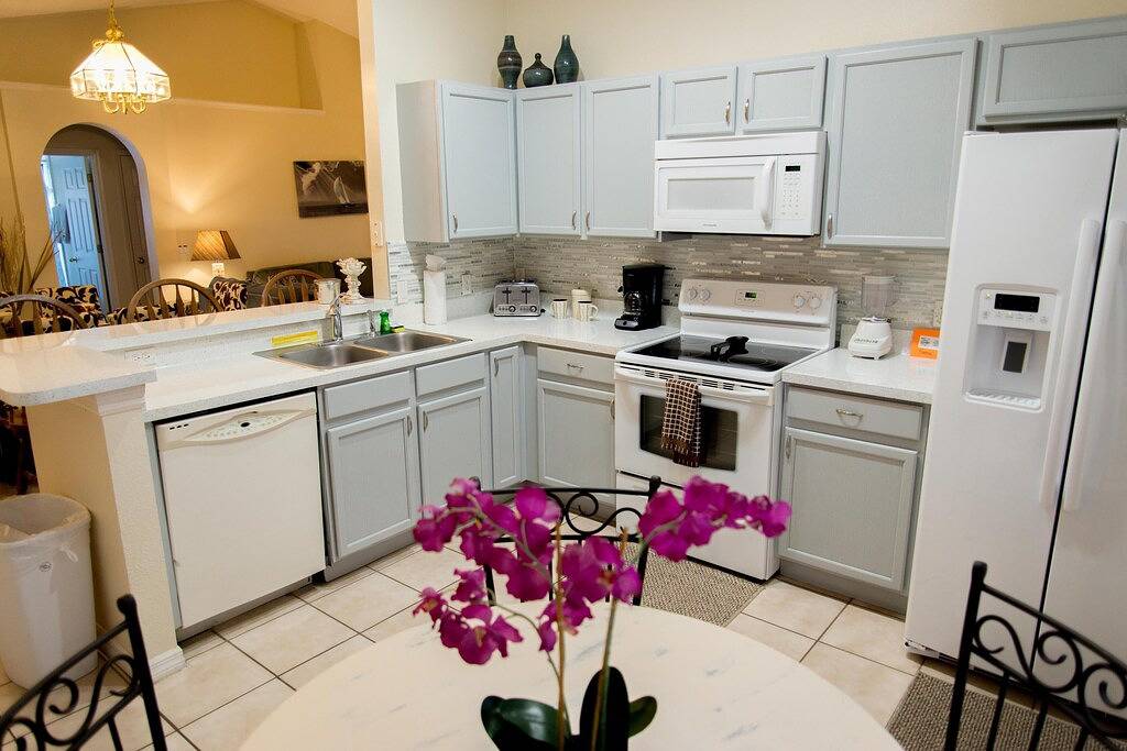 Blaue Lagunenvilla in Kissimmee, Osceola County