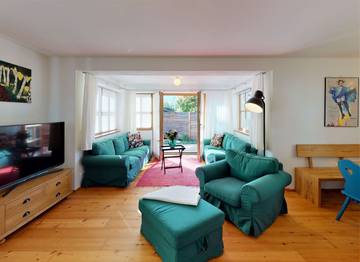 Ferienhaus für 6 Personen, mit Garten und Ausblick in Bischofswiesen