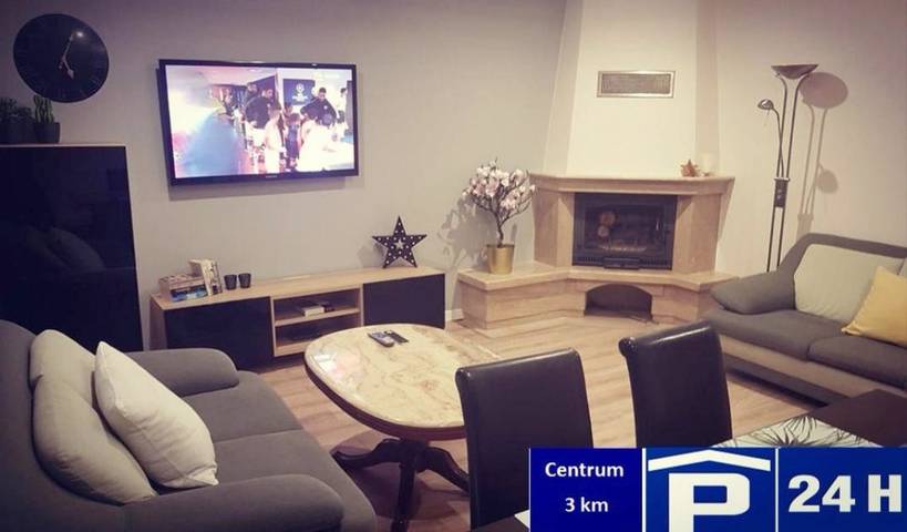 Apartament wakacyjny dla 5 osób, z basen i ogród w Kielce