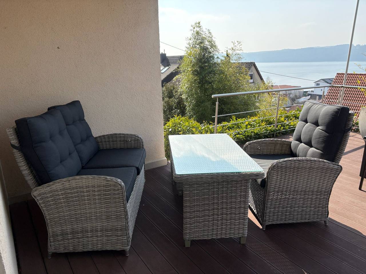 Ganze Wohnung, Apartment - Über den Dächern von Sipplingen - mit Panorama Seeblick und privater Terrasse in Sipplingen, Region Bodensee-Oberschwaben