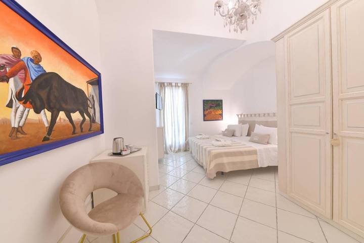 BnB für 3 Personen, mit Ausblick und Pool sowie Terrasse auf Ischia