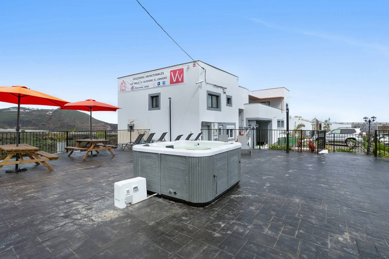 Casa de vacaciones 'El Alpendre' con terraza compartida, jardín compartido y Wi-Fi in Los Toscales, Moya