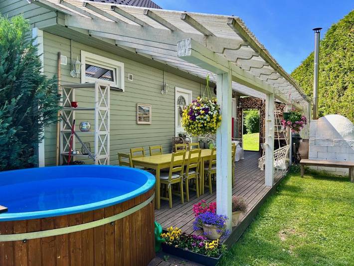 Dom wakacyjny dla 7 osób, z sauna i ogród oraz widok, zwierzęta dozwolone w Estonia