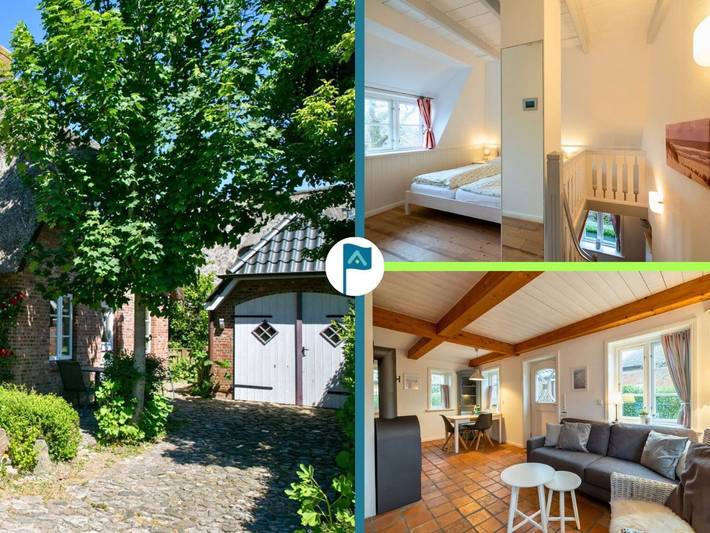Ferienwohnung für 2 Personen, mit Terrasse in Oldsum