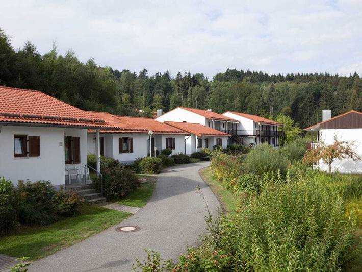 Ferienpark für 6 Personen, mit Balkon und Terrasse sowie Garten und Sauna
