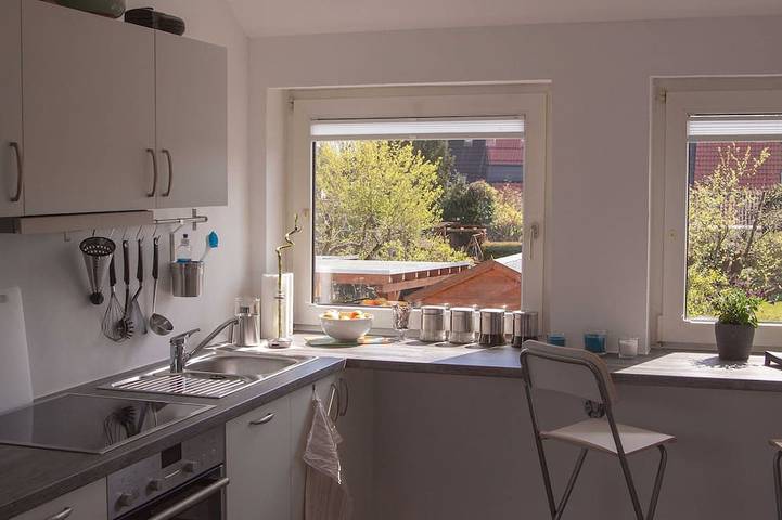 Ferienhaus für 5 Personen, mit Terrasse und Garten in Sande