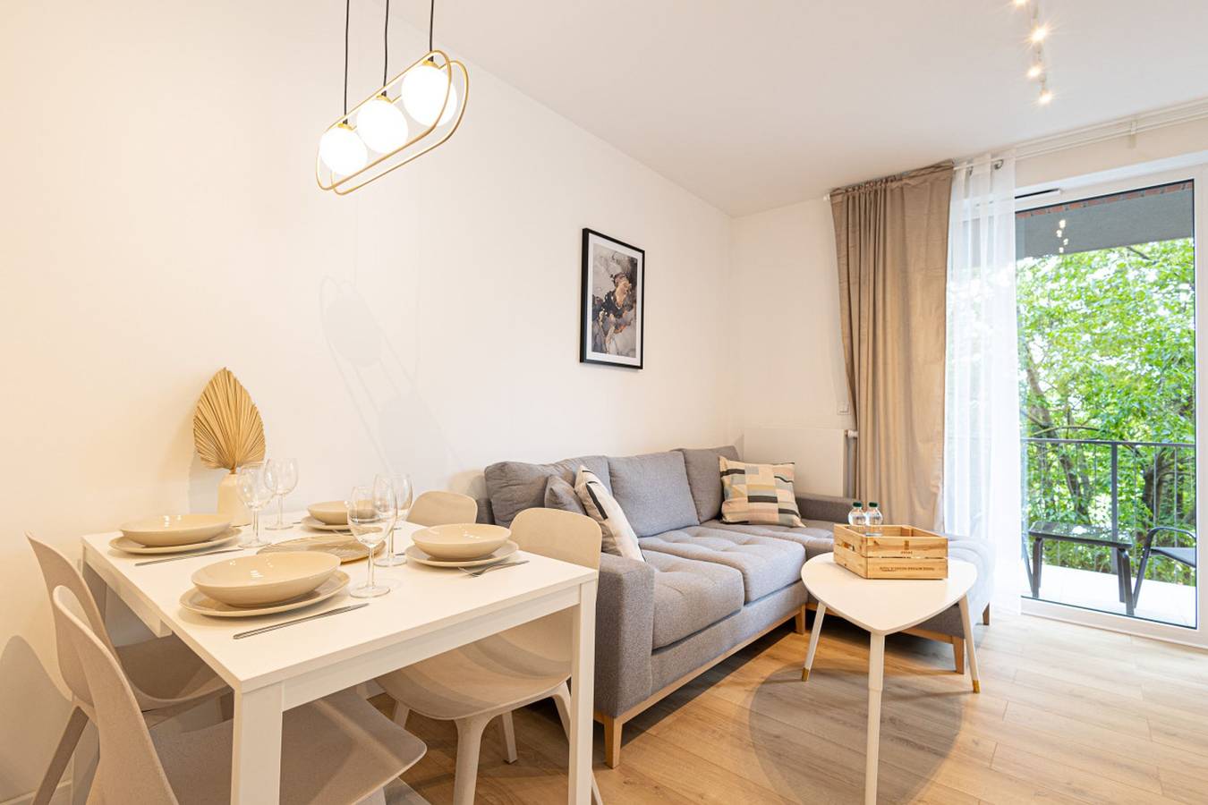 Ganze Wohnung, Ferienwohnung für 4 Personen mit Balkon in Bromberg, Kujawien-Pommern