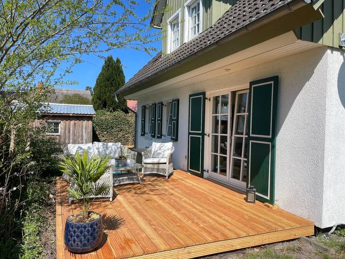 Ferienwohnung für 4 Personen, mit Terrasse und Garten in Prerow