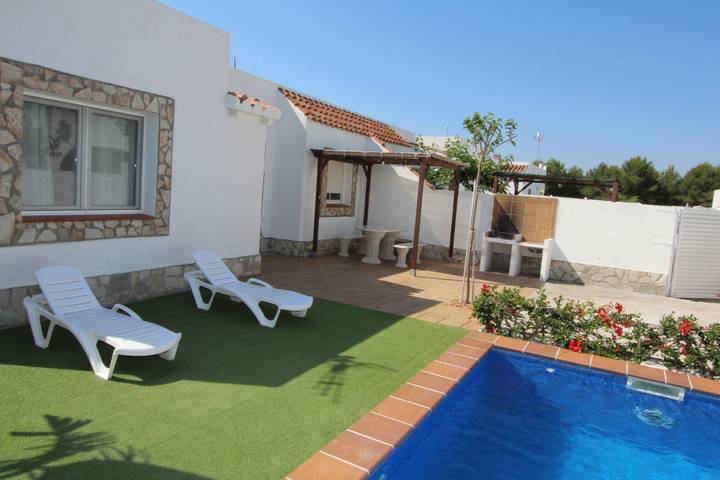 Chalet para 6 personas, con jardín además de vistas y terraza en Delta del Ebro - 3