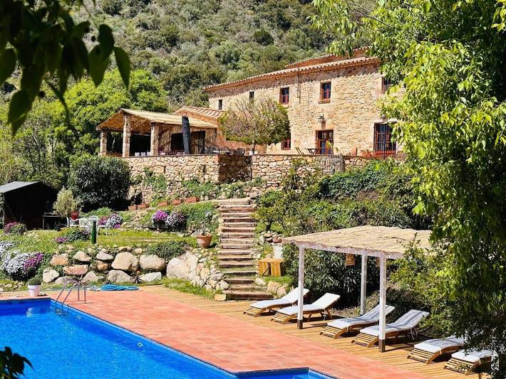Casa rural para 2 personas, con Terraza además de Jardín y Piscina en Platja d'Aro - 2