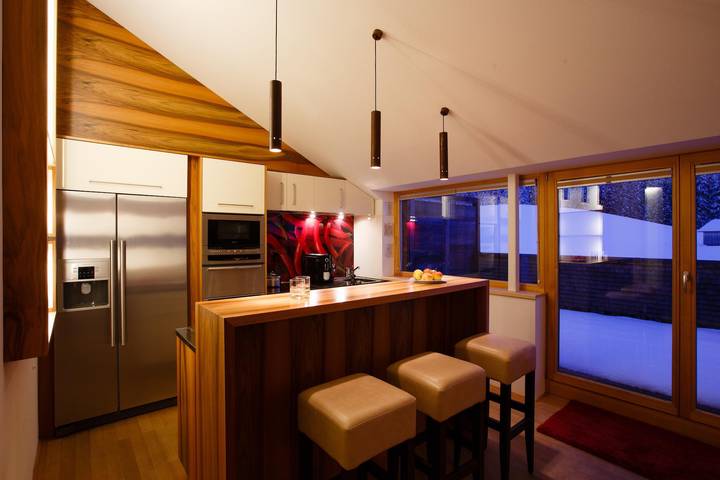 Ferienwohnung für 5 Personen, mit Balkon und Terrasse sowie Garten und Pool im Bregenzerwald - 3