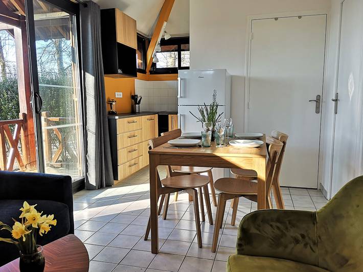Chalet pour 6 personnes, avec vue sur le lac et terrasse dans le Parc naturel régional du Morvan - 2