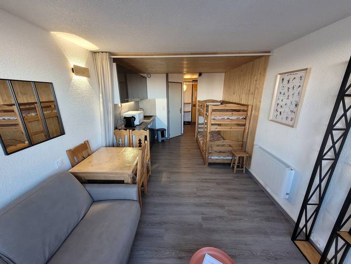 Gîte pour 4 personnes, avec balcon dans Aime 2000 - 3