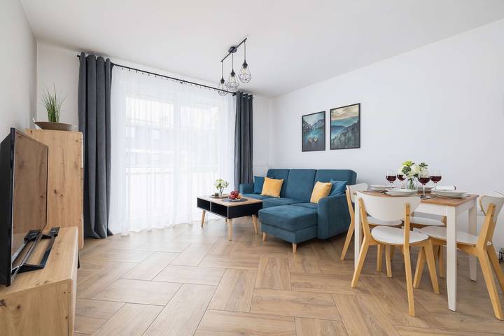 Apartament wakacyjny dla 4 osób, z Ogród w Bielsko-Biała