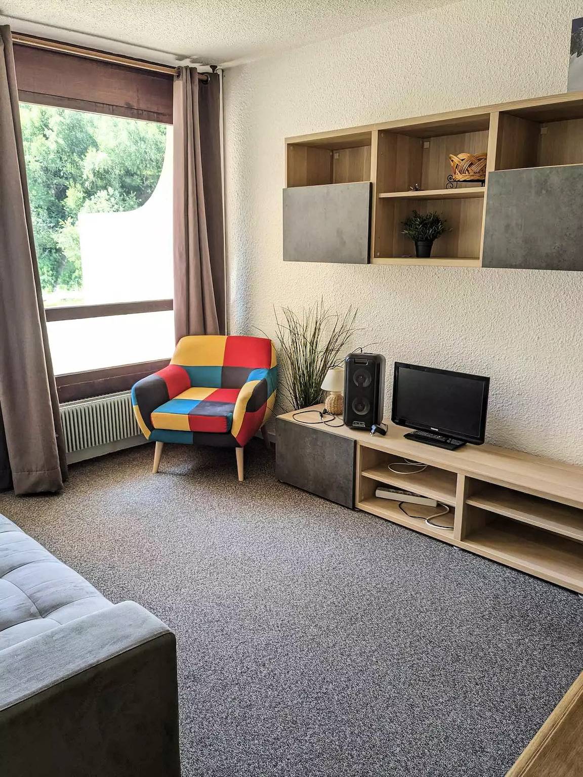 Appartement entier, 2 pièces cabine au pied des pistes résidence Agnelins in Prapoutel, Les Adrets