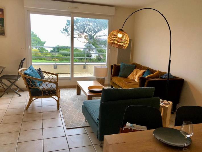 Gîte pour 4 personnes, avec vue et balcon dans Port de Carantec - 4