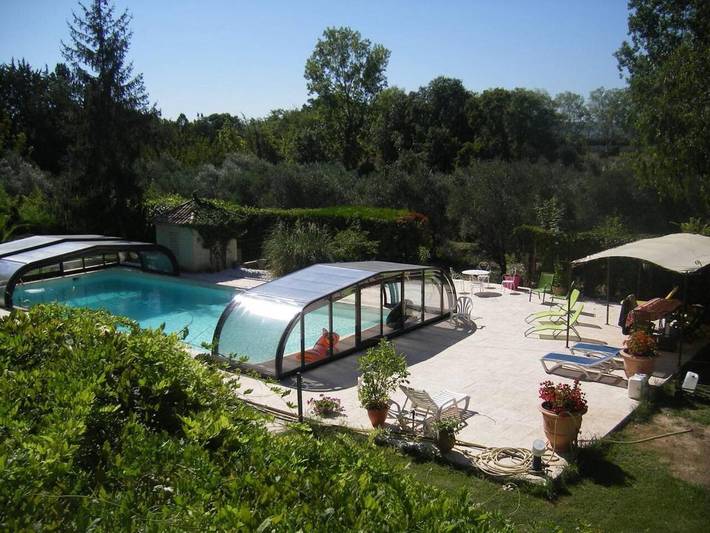 Location de vacances pour 7 personnes, avec Piscine à Pouzols