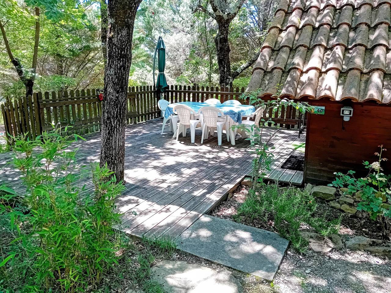 Chalet dans camping à Camon (Ariège) in Camon, Ariège