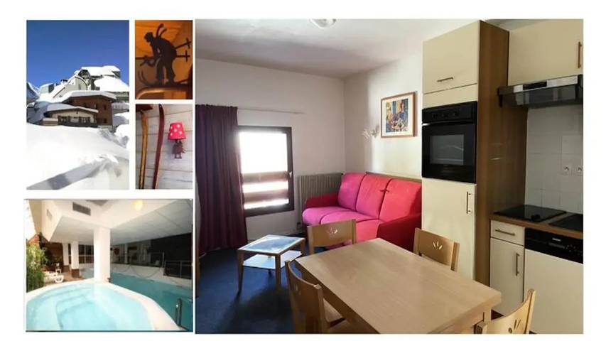 Chalet pour 5 personnes, avec piscine dans Gourette