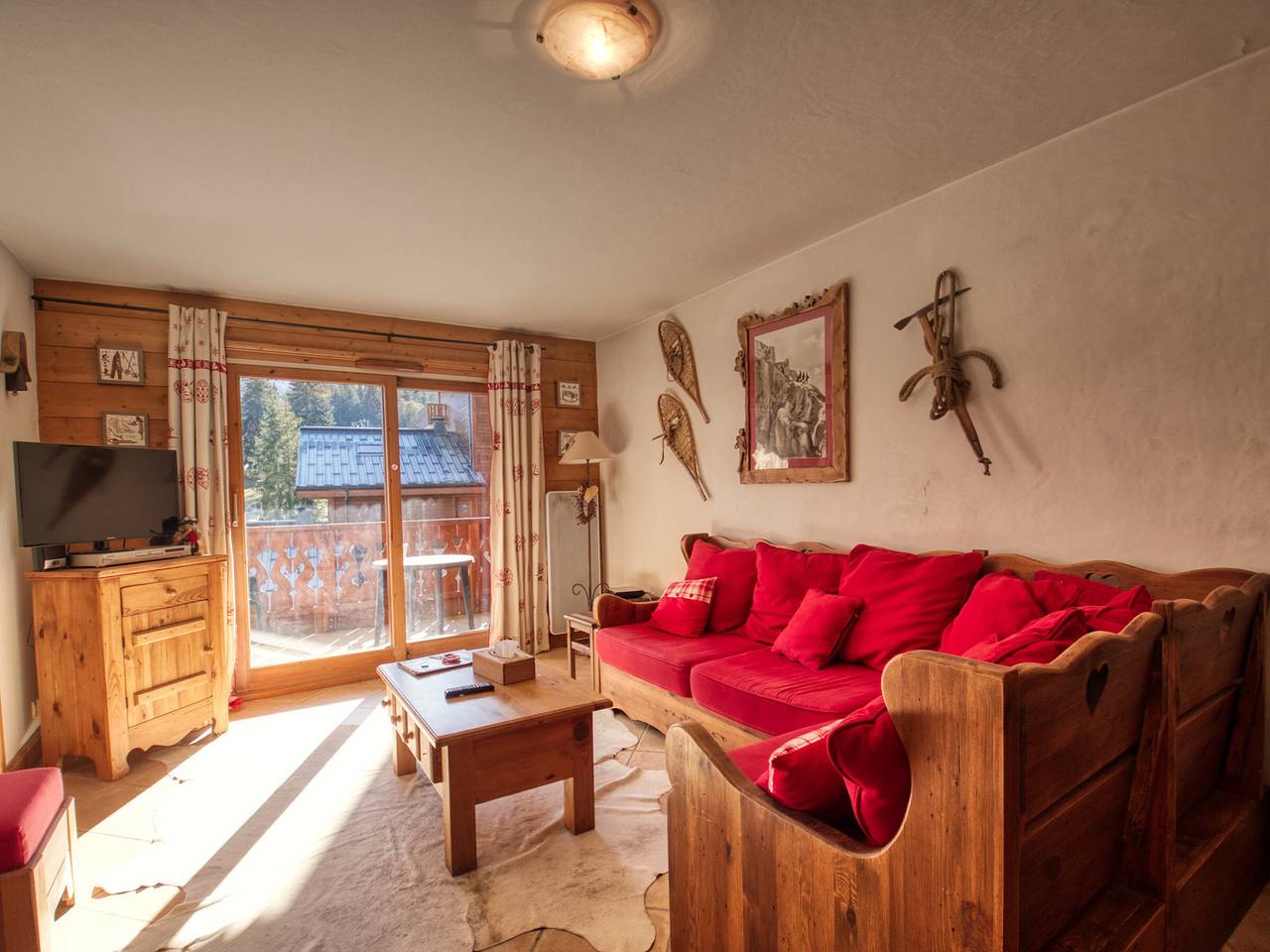 Ganze Wohnung, Geräumige 3-Zimmer-Wohnung direkt an den Pisten in Morillon in Station de Morillon, Grand Massif