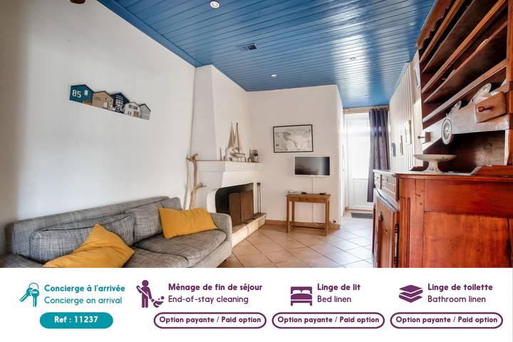 Location de vacances pour 5 personnes, avec terrasse à Noirmoutier-en-l'Île - 2