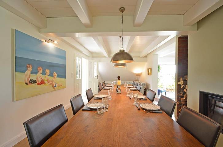 Ferienhaus für 10 Personen, mit Terrasse und Garten sowie Sauna und Ausblick in Midlum