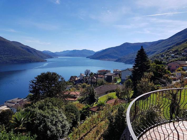 Ferienhaus für 6 Personen, mit Garten und Ausblick sowie Seeblick in Brissago - 2