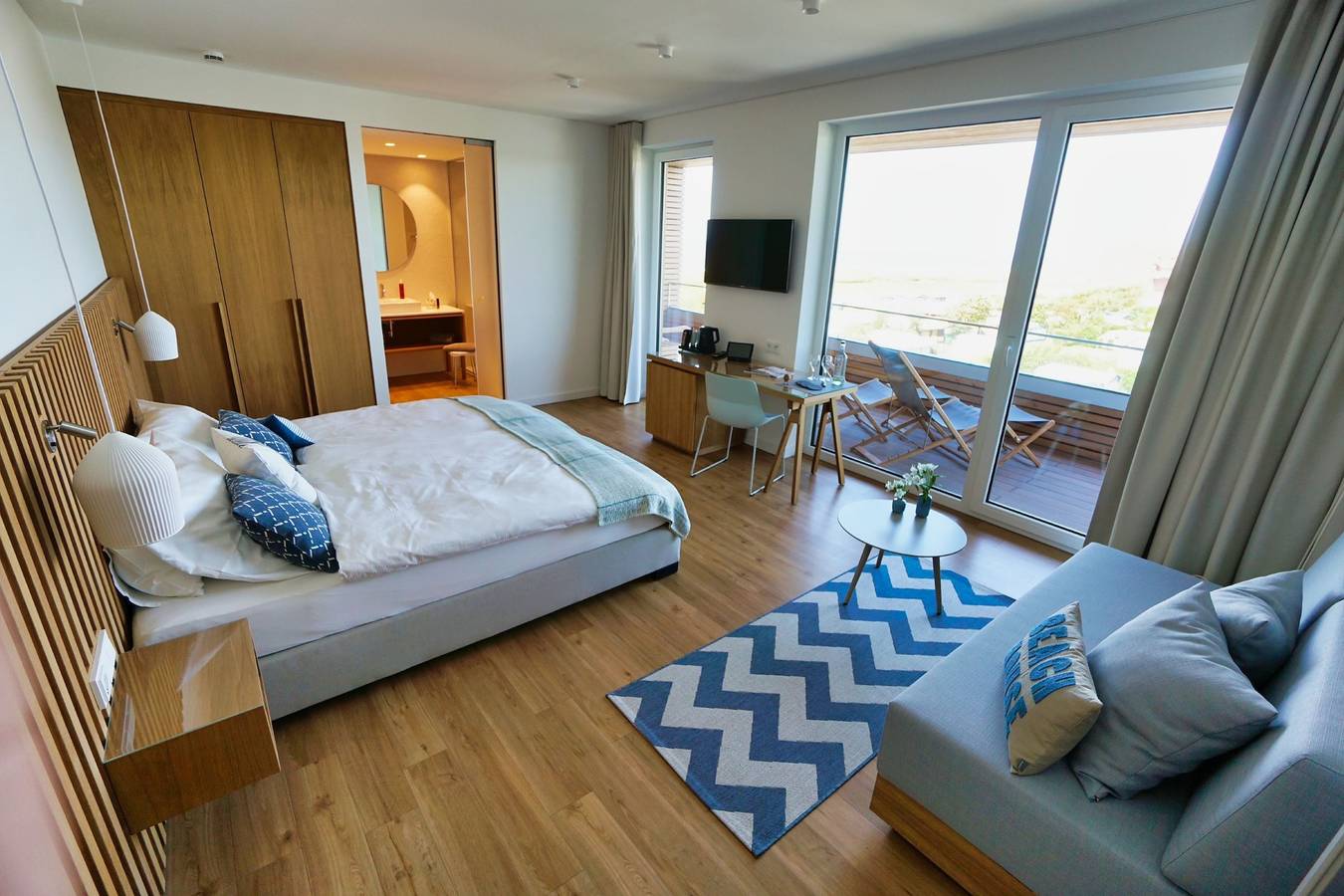 Hotel Strandhus - Doppelzimmer Eg und 1. Og in Sahlenburg Strand, Cuxhaven