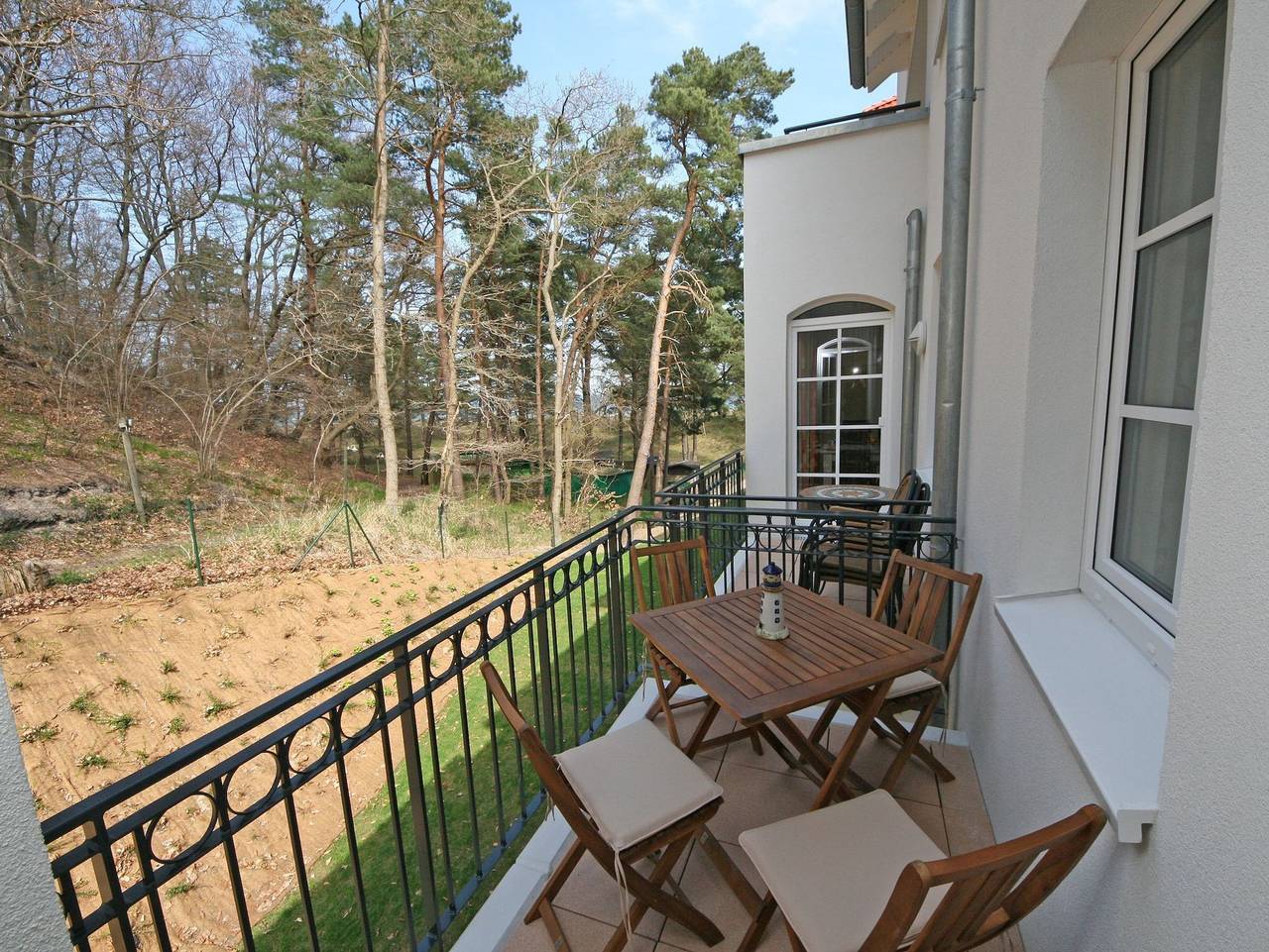 Ganze Ferienwohnung, F: Haus Meeresblick A 1.23 Strandmuschel mit Balkon - Haus Meeresblick A 1.23 Strandmuschel mit Balkon in Baabe, Rügen