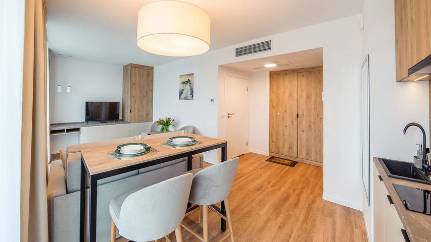 Ferienwohnung für 2 Personen, mit Balkon und Sauna in Mielno - 4